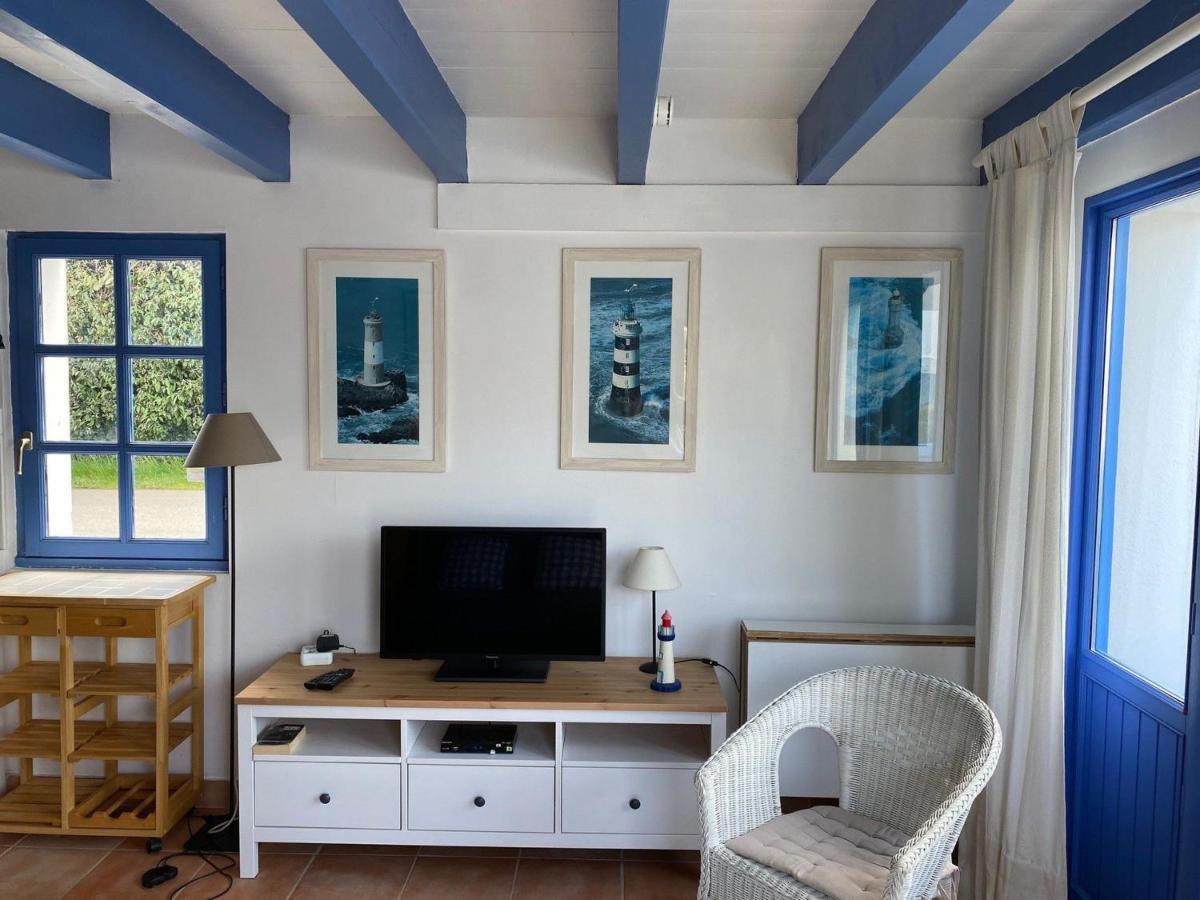 Locmaria Maison Cosy 1 Chambre Avec Jardin, A 200M De La Plage Des Grands Sables - Fr-1-418-163 מראה חיצוני תמונה